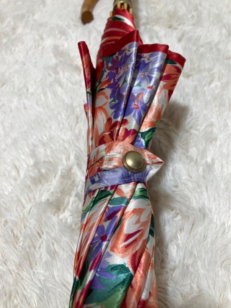 Christian Dior クリスチャンディオール　長袖　赤　花柄