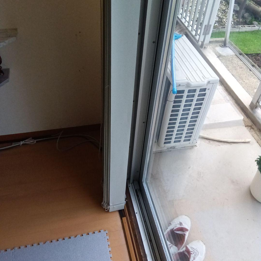 タチカワブラインドカーテン ライトグレー 縦型 サイズ1830✕1850