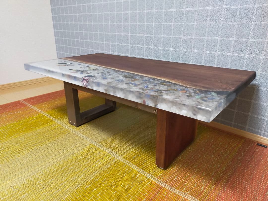 レジンテーブル　ウィスキー