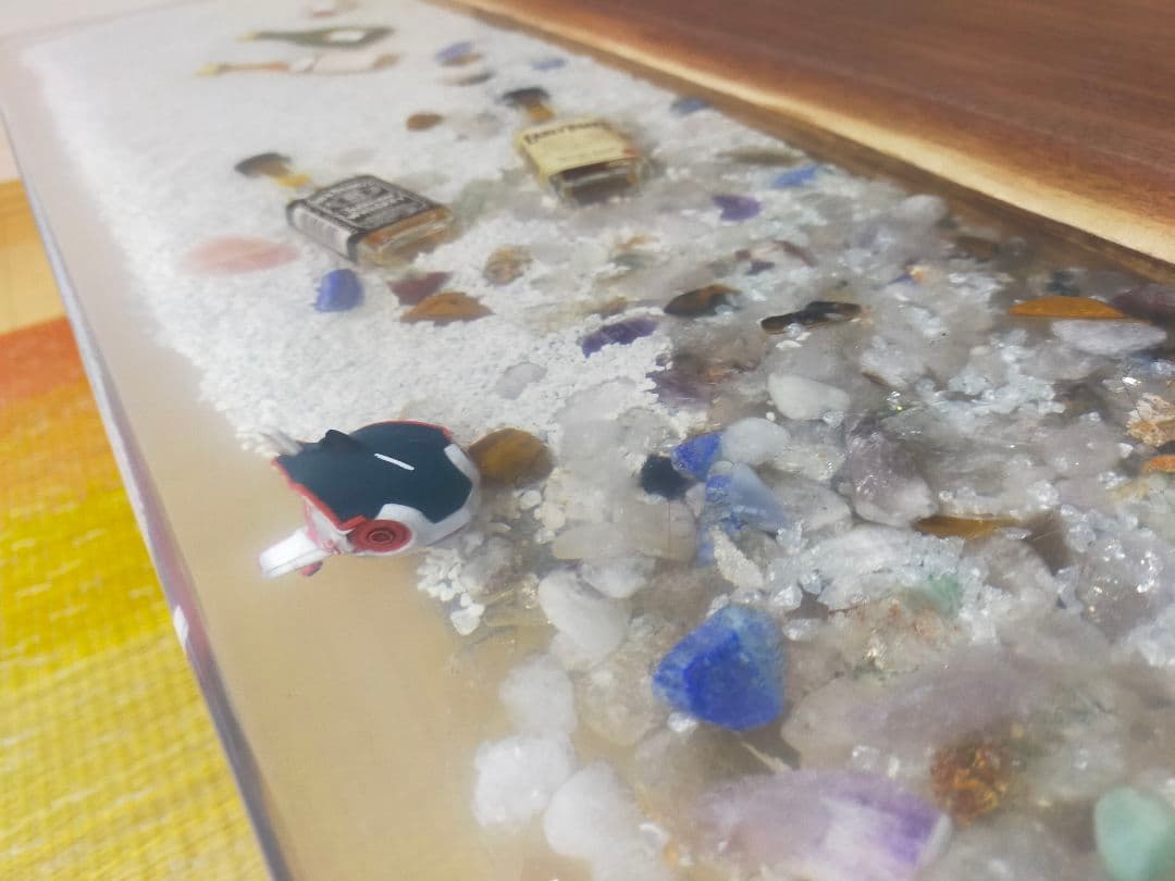 レジンテーブル　ウィスキー