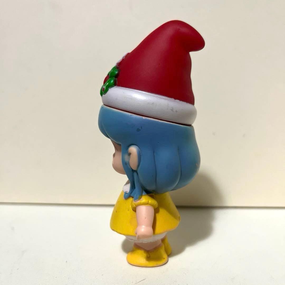 旧バンダイ製 とんがり帽子のメモル ソフビ フィギュア 当時物