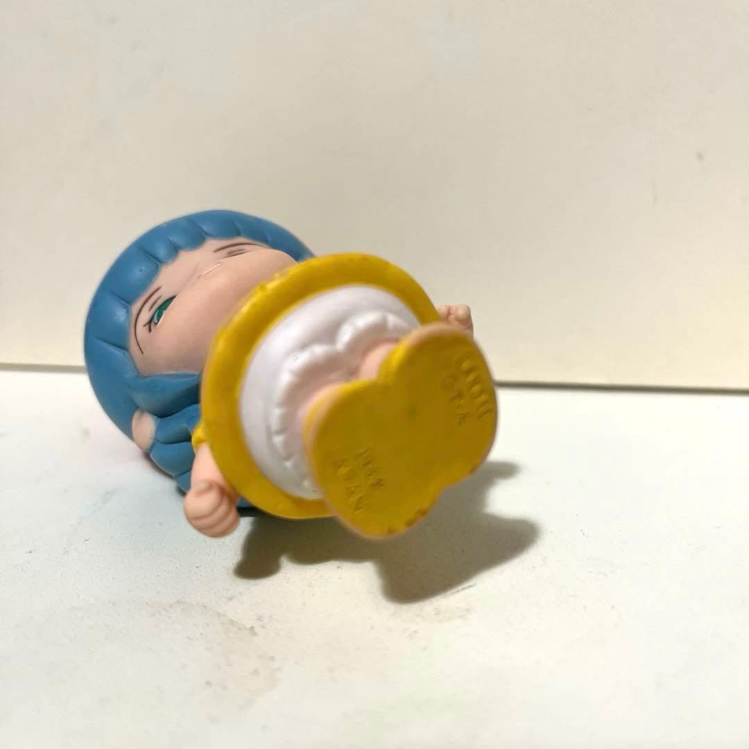 旧バンダイ製 とんがり帽子のメモル ソフビ フィギュア 当時物