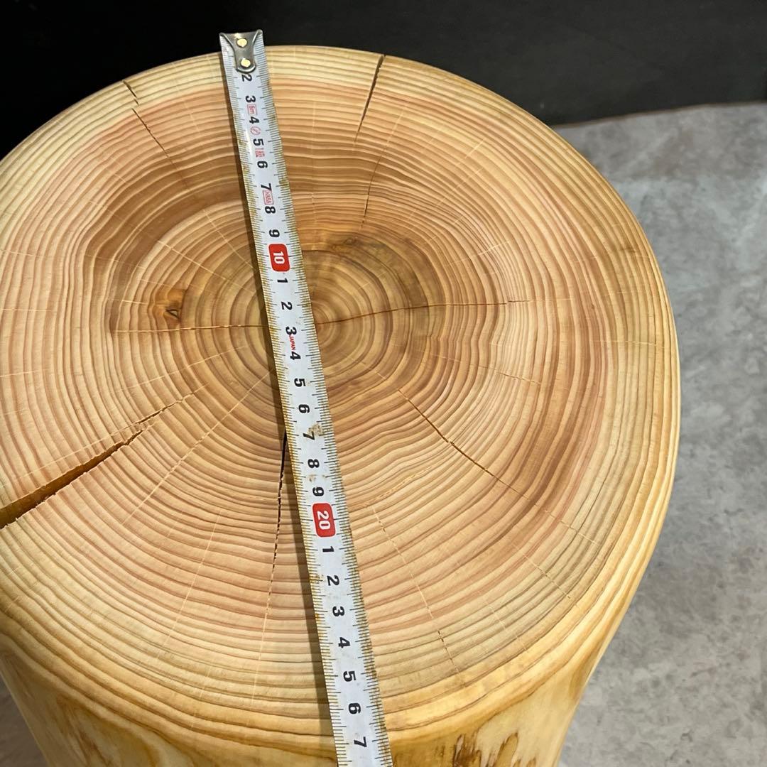 1072 切り株　丸太　スツール　ディスプレイ台　丸太椅子　チェア　インテリア