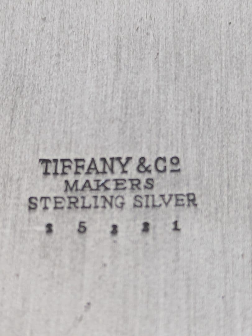 ひでぴょん様専用☆b548、TIFFANY ティファニー スターリングシルバー