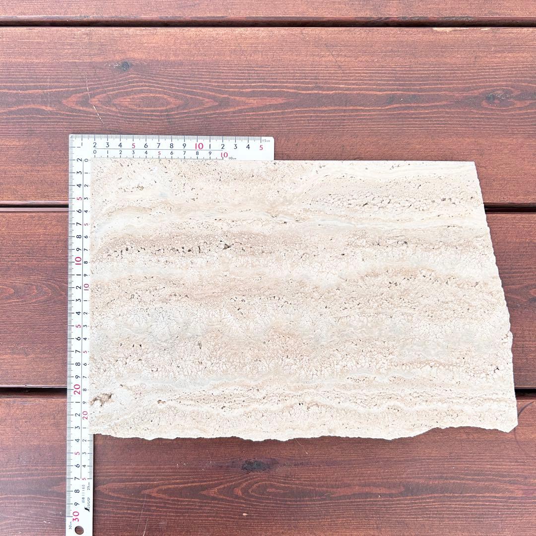 685ブラウントラバーチン（大理石端材プレート） - メルカリ