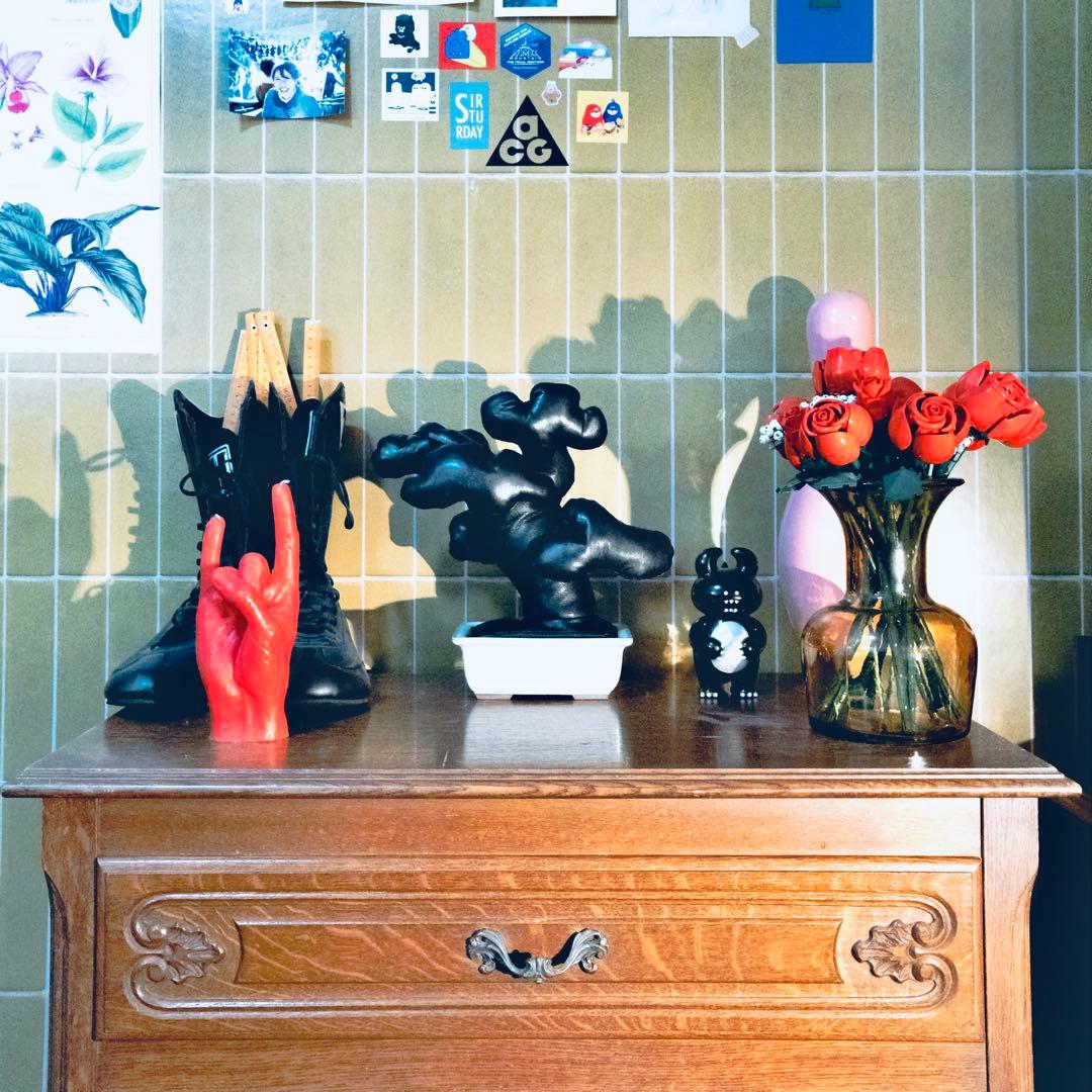 レザー盆栽　leather BONSAI 五葉松