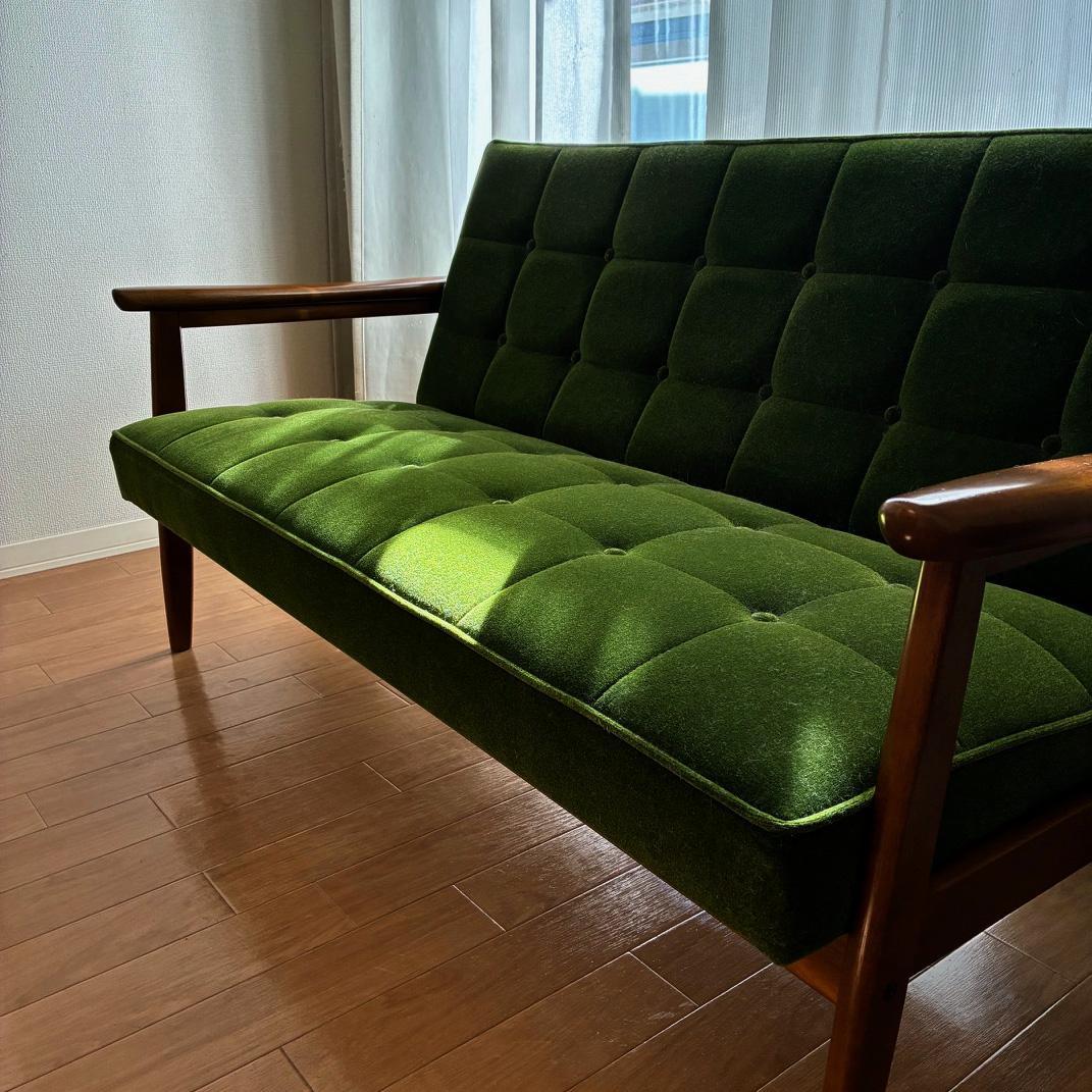 【イエティ】カリモク60 Kチェア 2シーター