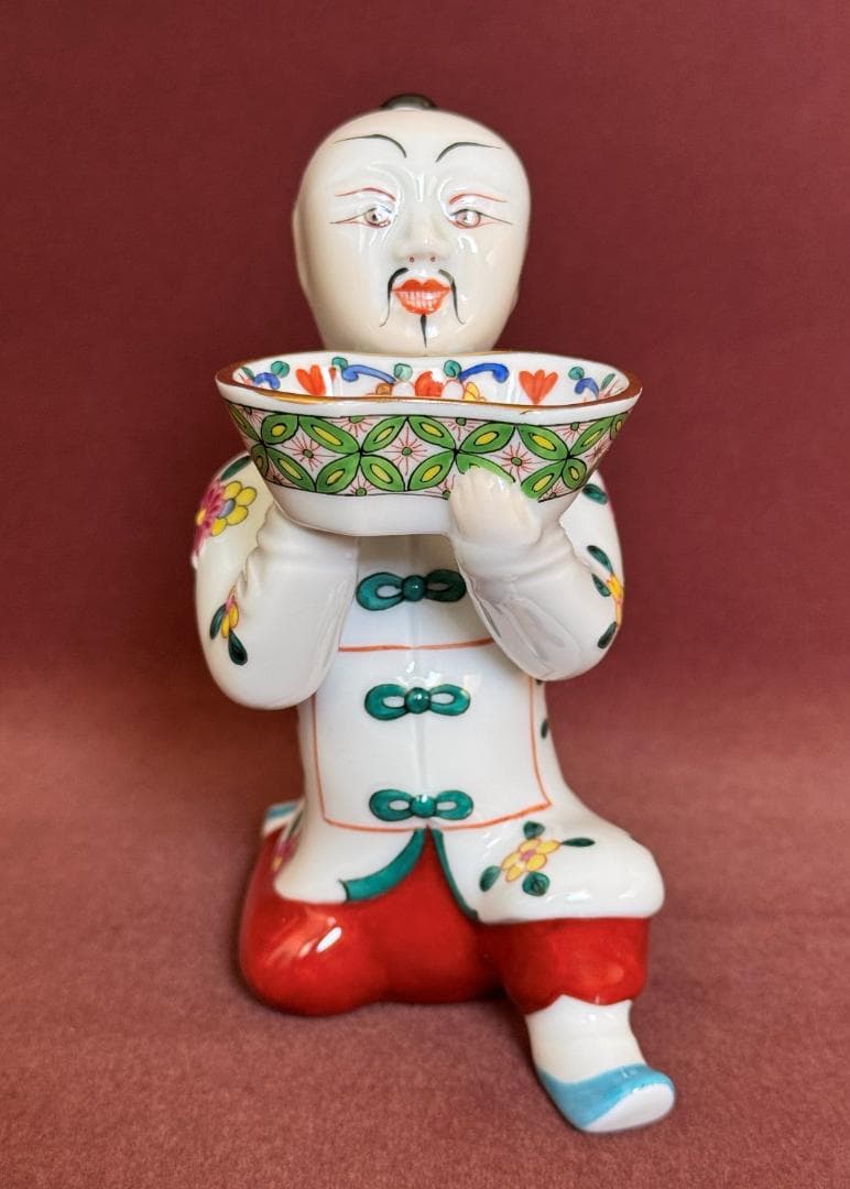 ヘレンド マンダリン(M) お給仕 シノワズリ フィギュリン 人形2