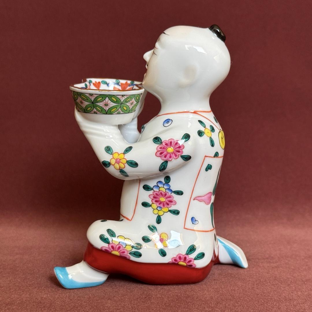 ヘレンド マンダリン(M) お給仕 シノワズリ フィギュリン 人形2