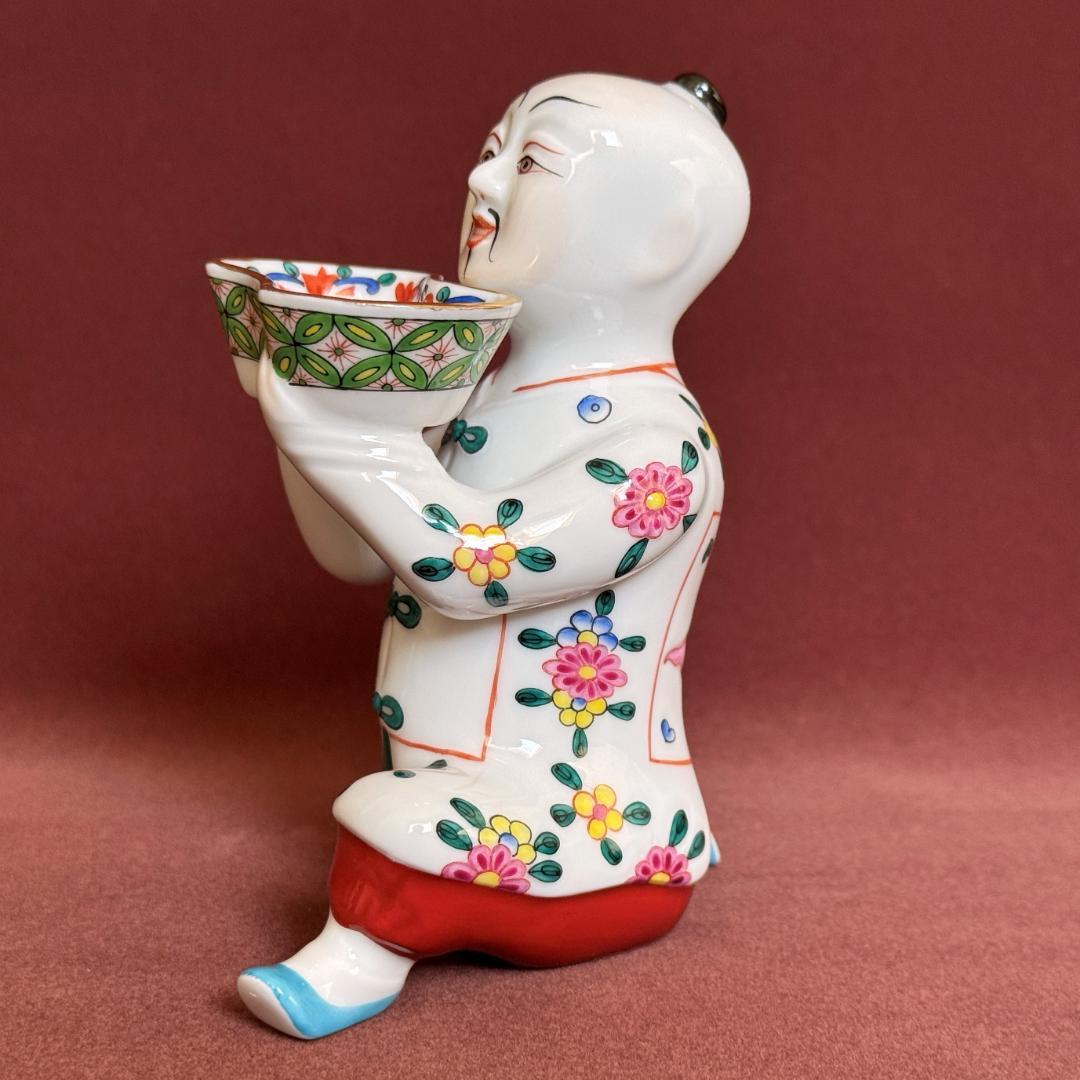 ヘレンド マンダリン(M) お給仕 シノワズリ フィギュリン 人形2