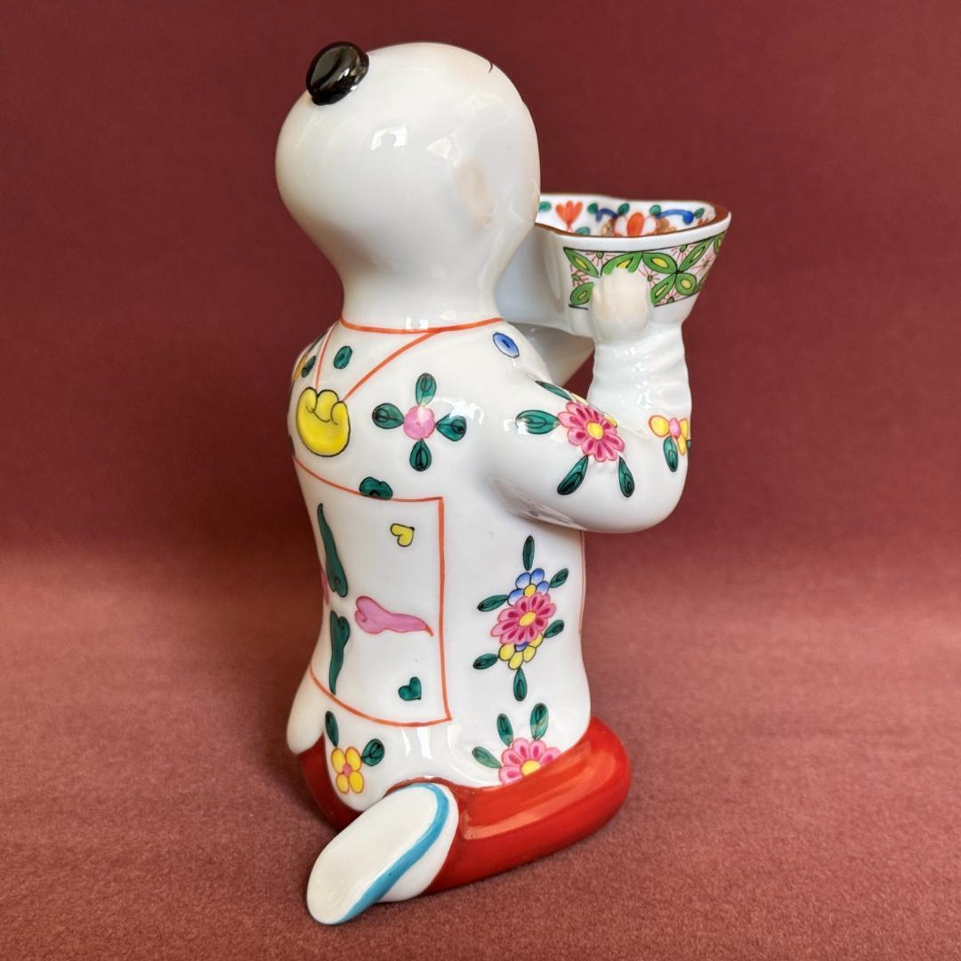 ヘレンド マンダリン(M) お給仕 シノワズリ フィギュリン 人形2