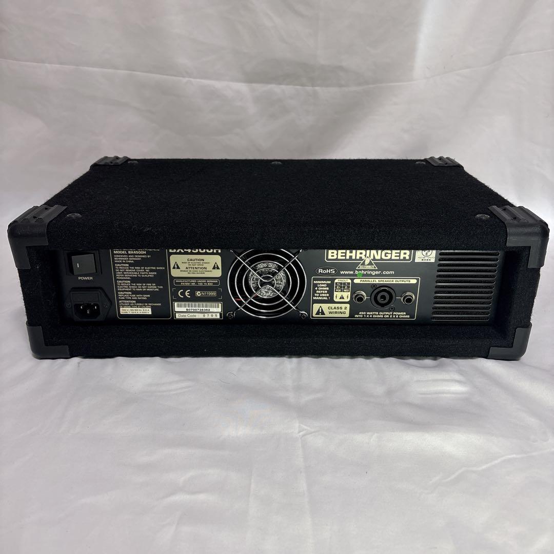 美品・希少】BEHRINGER ベリンガーBX4500H ベースアンプヘッド - メルカリ