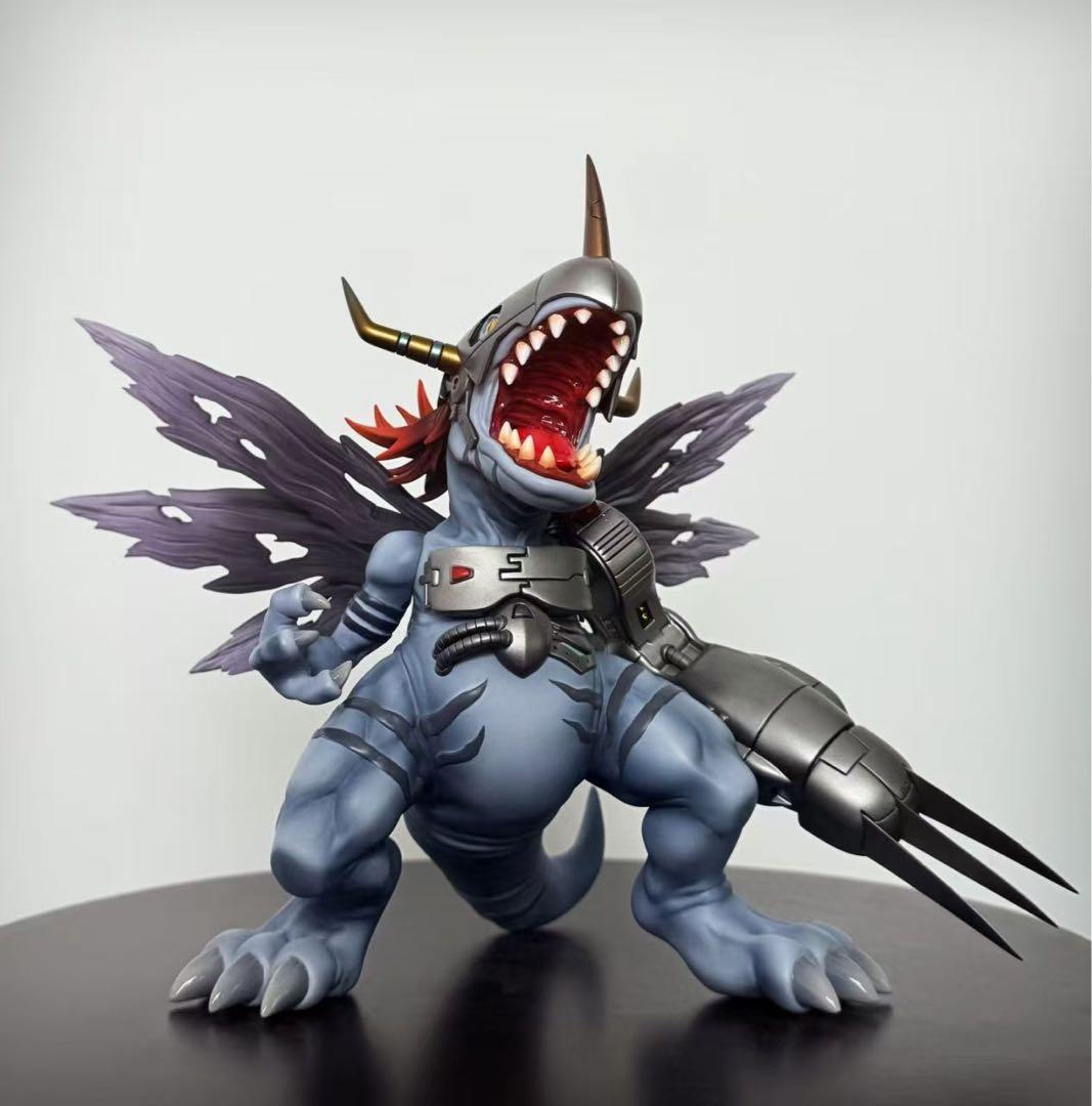 デジモン 元色 メタルグレイモン 樹脂フィギュア ガレージキット