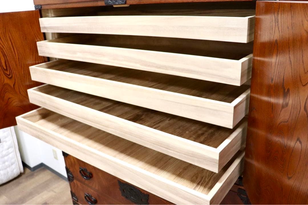 GMGH385○岩谷堂箪笥 整理箪笥 時代箪笥 和箪笥 チェスト 伝統工芸 和