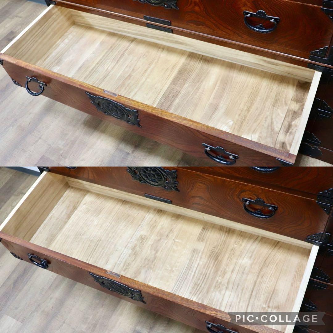 GMGH385○岩谷堂箪笥 整理箪笥 時代箪笥 和箪笥 チェスト 伝統工芸 和