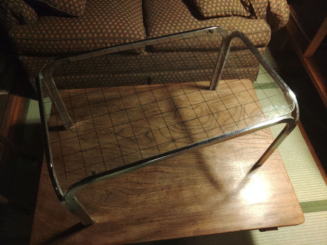 ミッドセンチュリー　ポストモダン　スペースエイジ　コーヒーテーブル　ヴィンテージ