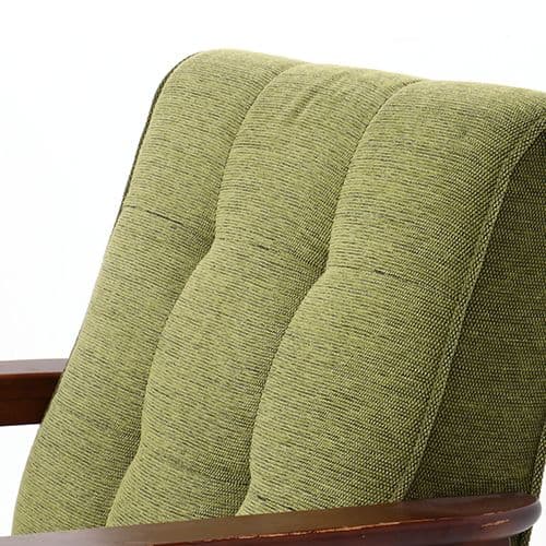 《新品・送料無料》ファブリックソファー フレンズ　1P　グリーン