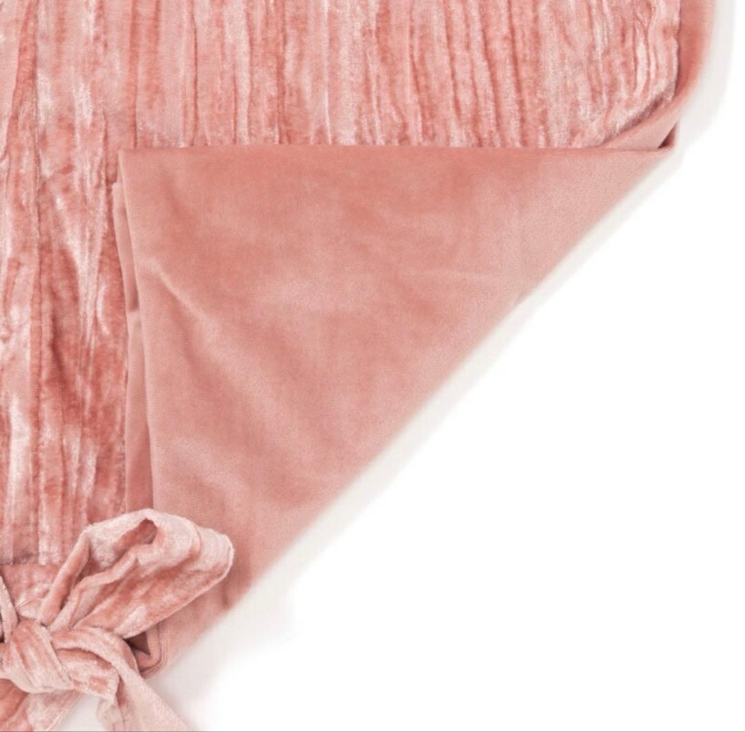 Francfranc レヴィール 掛け布団カバー　ピンク　リボン