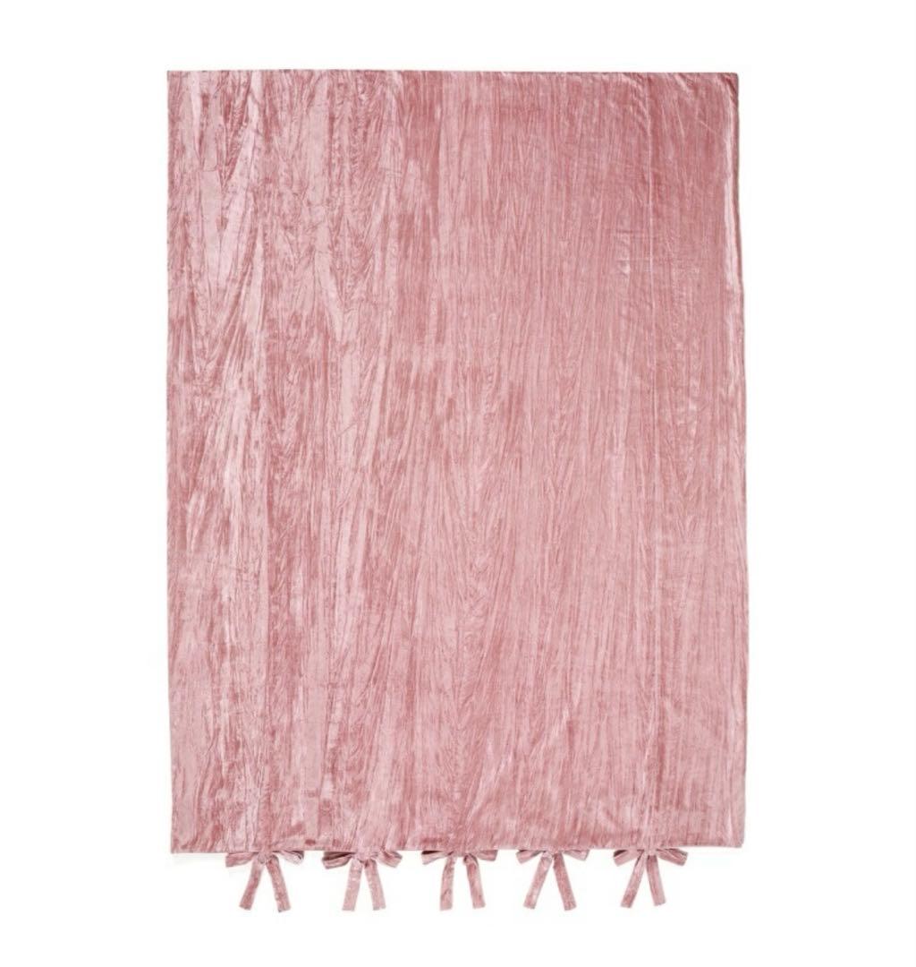 Francfranc レヴィール 掛け布団カバー　ピンク　リボン