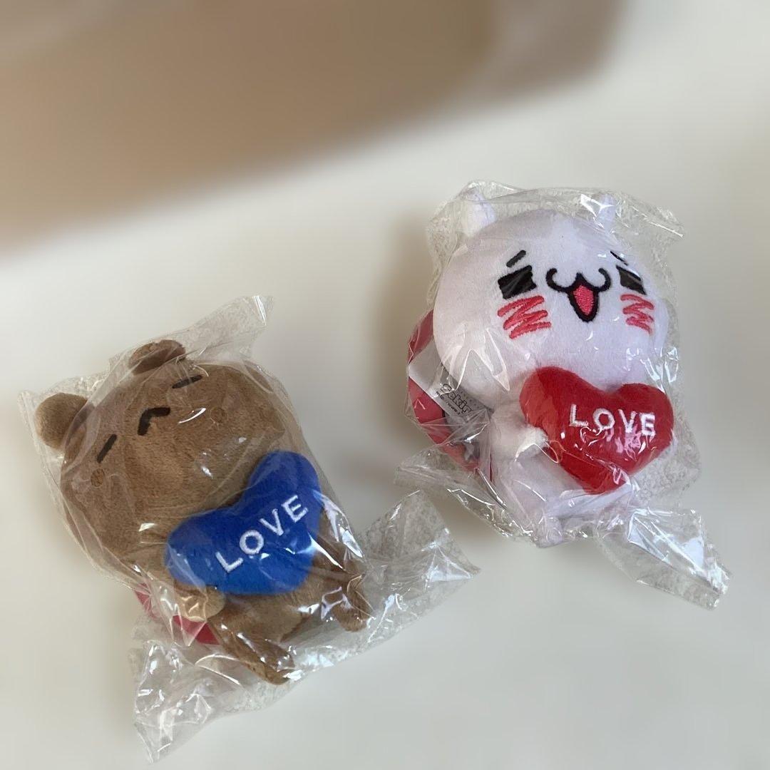 F*G様 未開封　愛しすぎて大好きすぎる。クマ&ニャンコ　大2体セット+小2体セ