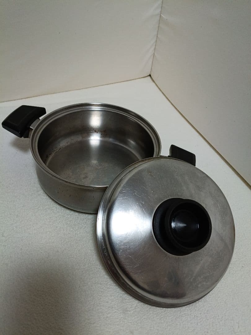 Queenロイヤルクイーンステンレス製 両手鍋