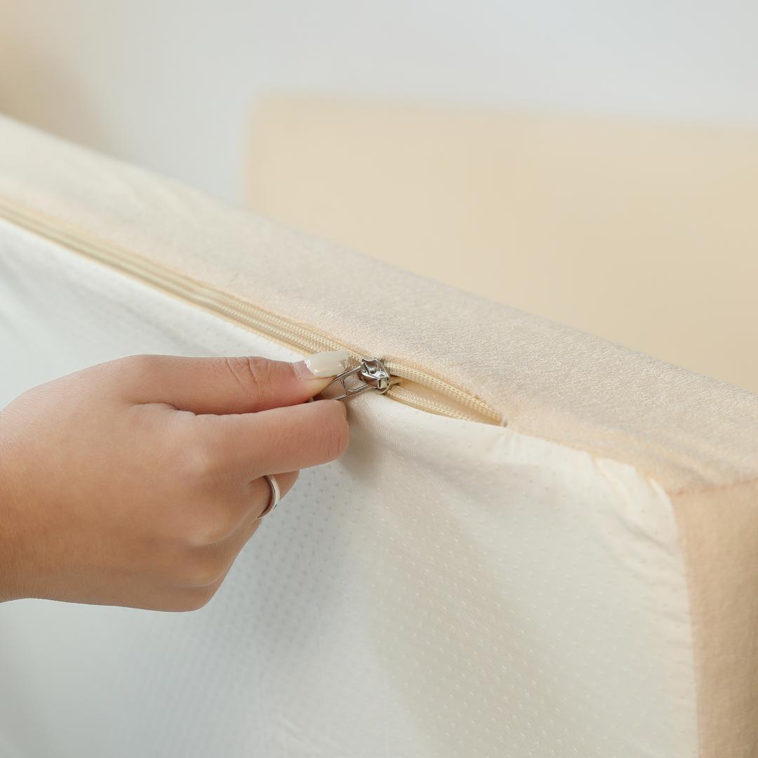 【厚さ8cm】高反発マットレス シングル S 二つ折り 背もたれ付き