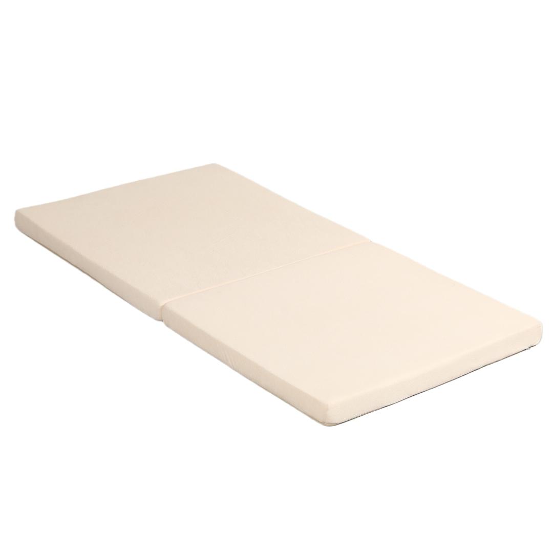 【厚さ8cm】高反発マットレス シングル S 二つ折り 背もたれ付き