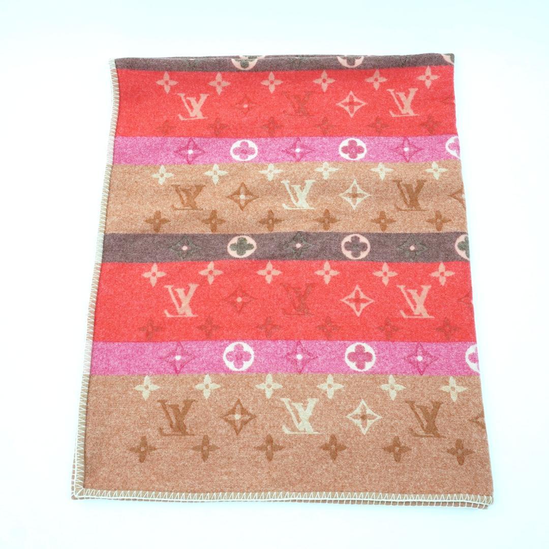 Louis Vuitton 花柄ブランケット