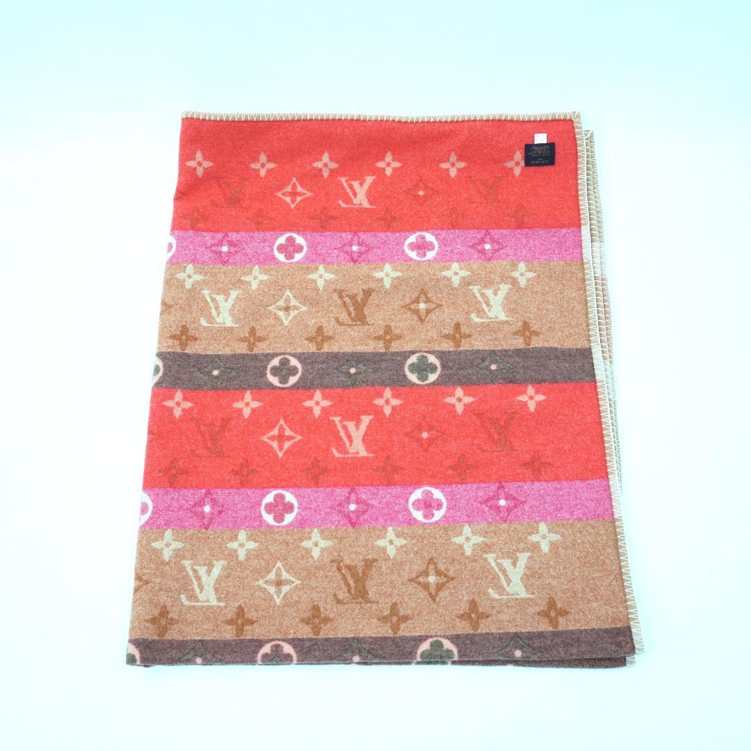Louis Vuitton 花柄ブランケット