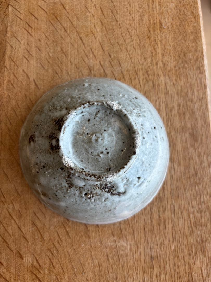 稀少品 小野哲平 ご飯椀 クロス 寸法12センチ ※ワレ修復あり