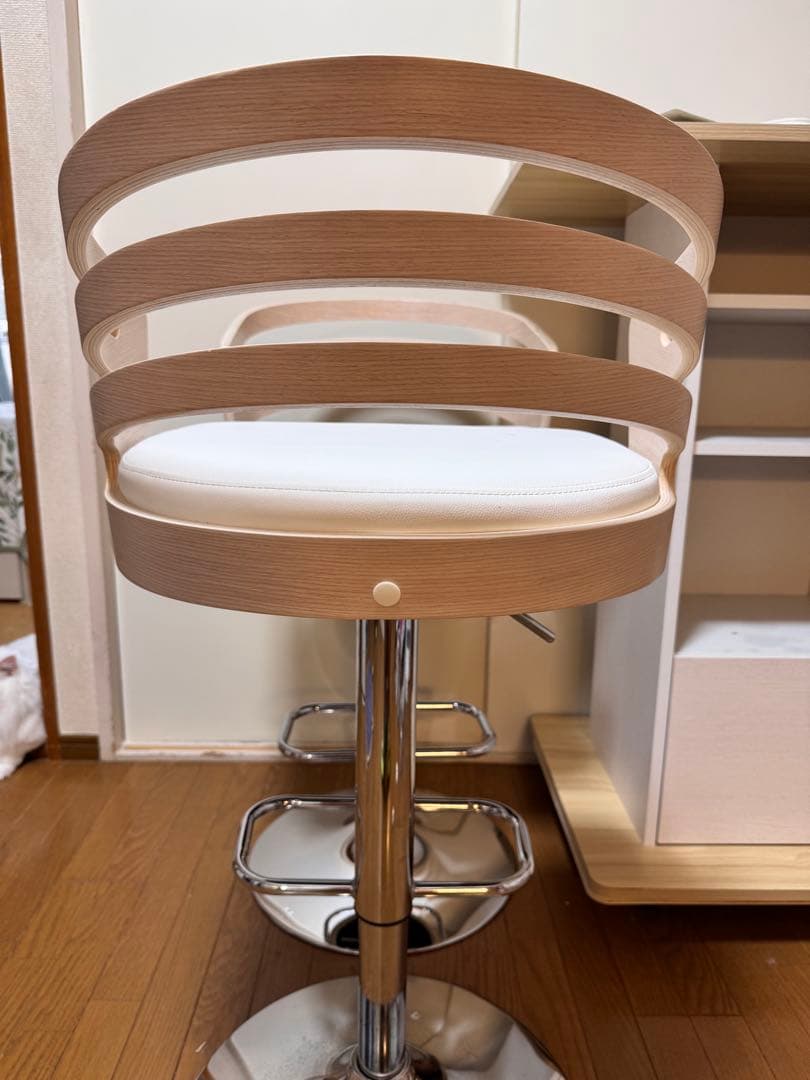 【早く受取可能な方更に値下げ】最終値下げ❗️収納付きカウンターテーブルセット