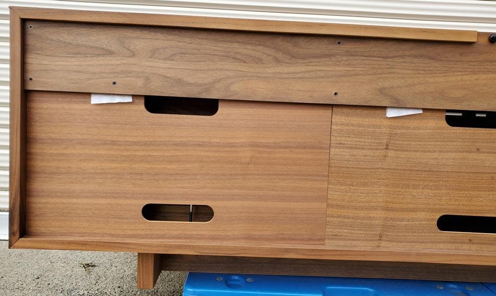 C142 美品！カリモク150幅　ソリッドボード（TV台）　QT5037R