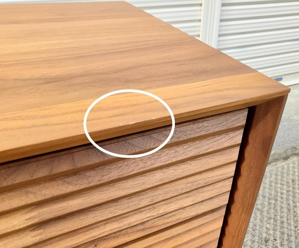 C142 美品！カリモク150幅　ソリッドボード（TV台）　QT5037R