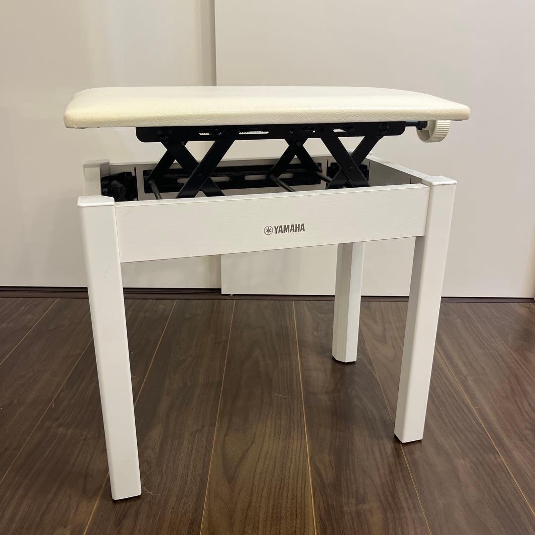 YAMAHA 電子ピアノ 椅子 ホワイトBC205WH 白 - メルカリ