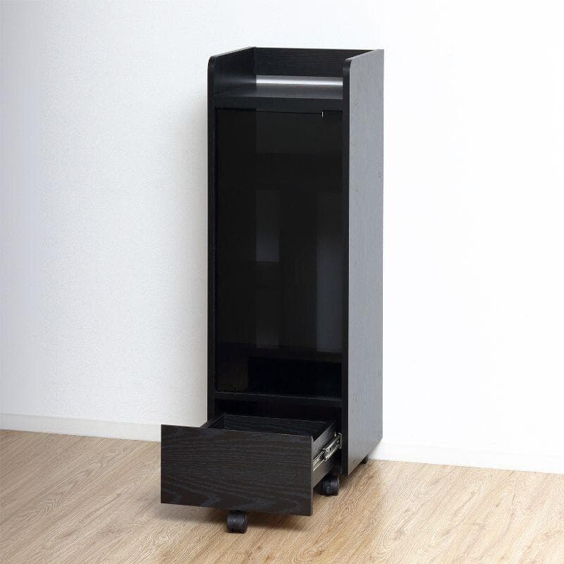 ゲーム機　ラック　キャスター付き　収納ラック　可動棚　コンパクト　スリム設計