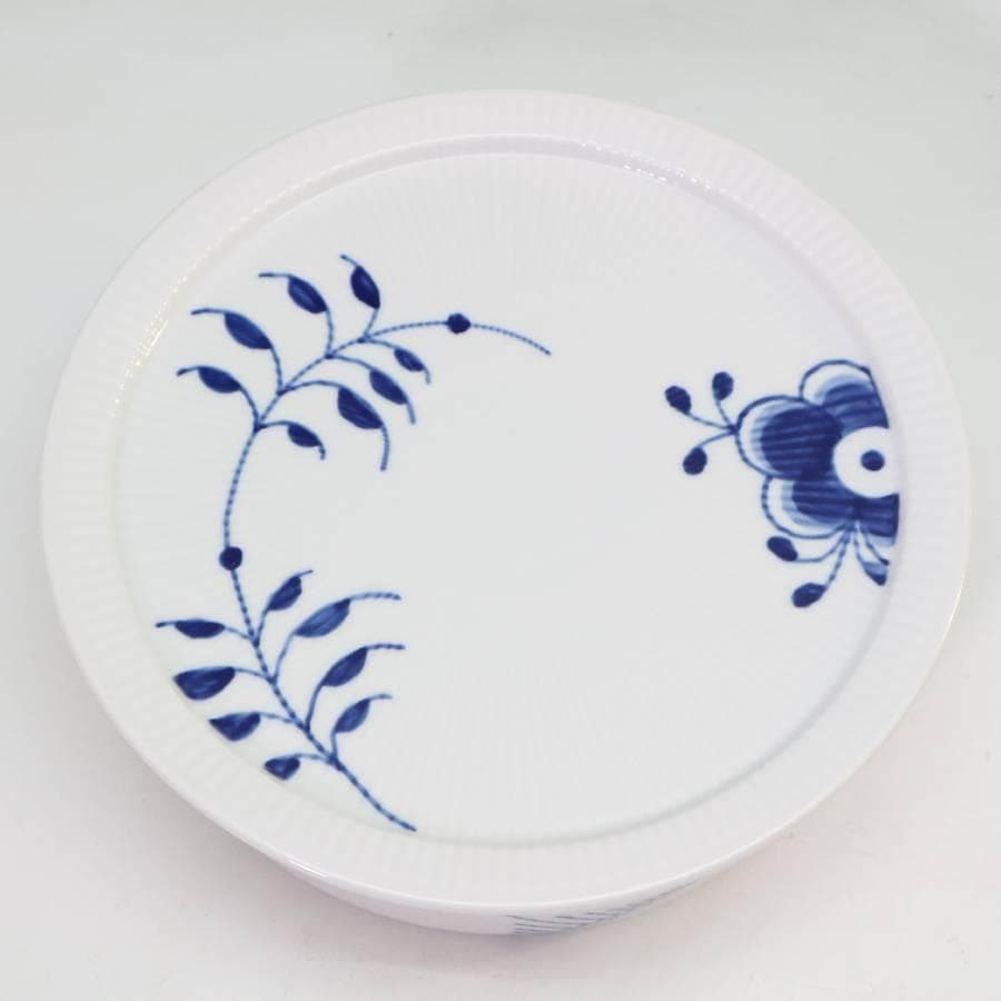 ロイヤルコペンハーゲン ブルーフルーテッドメガ オーブンウェア 直径21.5