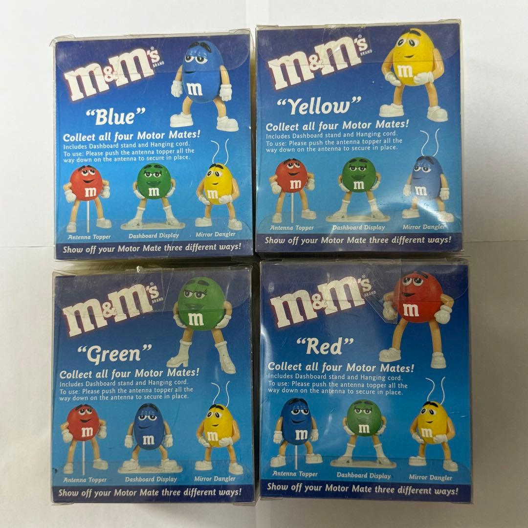 m&m's エムアンドエムズ Moter Mates 4個セット