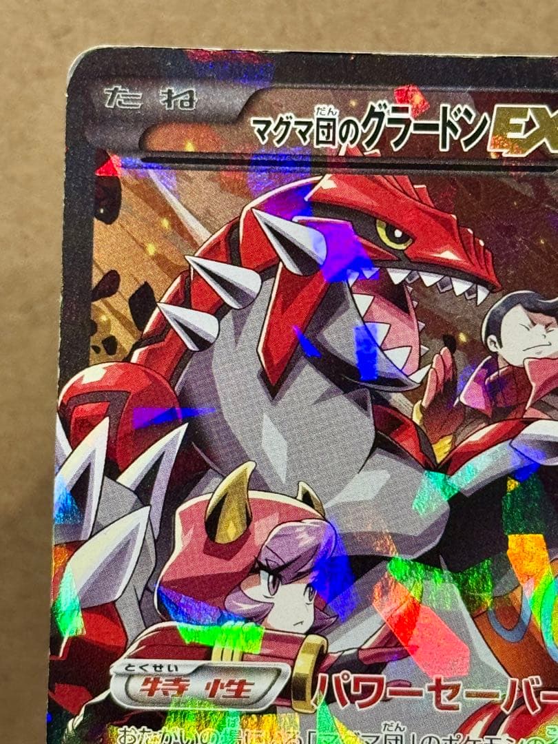 Rizu マグマ団のグラードンEX CP1 RR