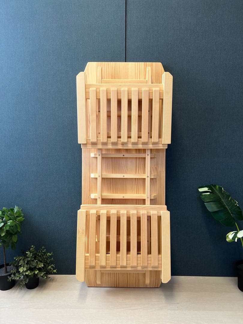 【送料無料】 ローテーブル 木組 やぐらテーブル 120cm パイン 折り畳み式