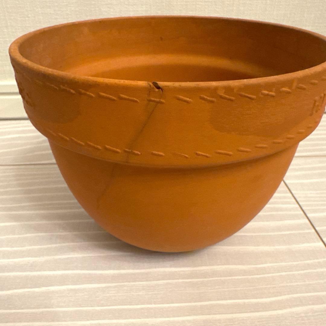 HERMES FLOWER POT 非売品　ノベルティ　植木鉢　エルメス