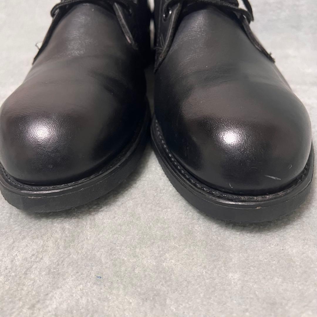 80sヴィンテージADDISON SHOE COMPANY 10.5R 革靴黒