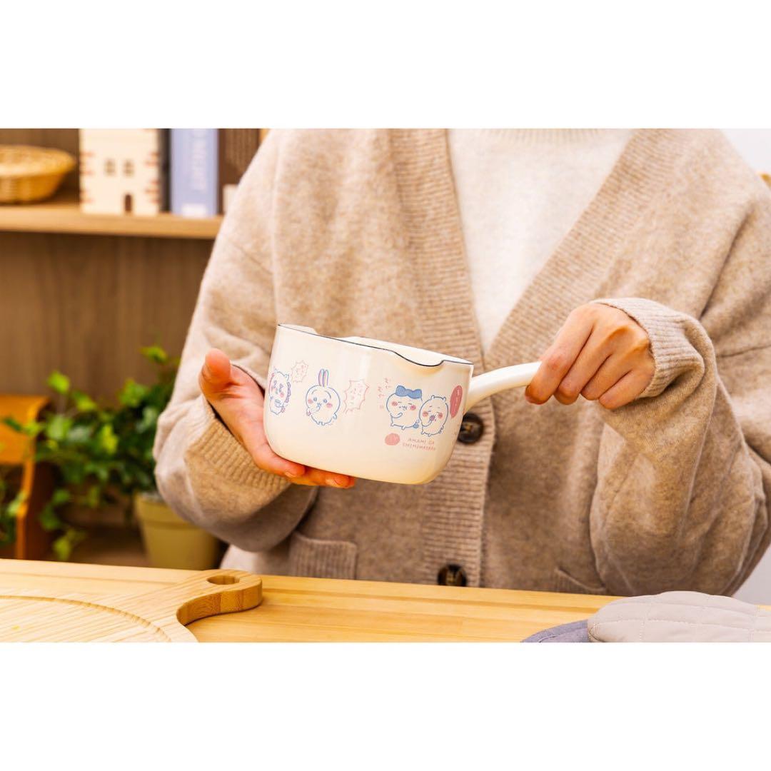 【未開封品】新品★ちいかわ★ホーローミルクパン★12cm★②