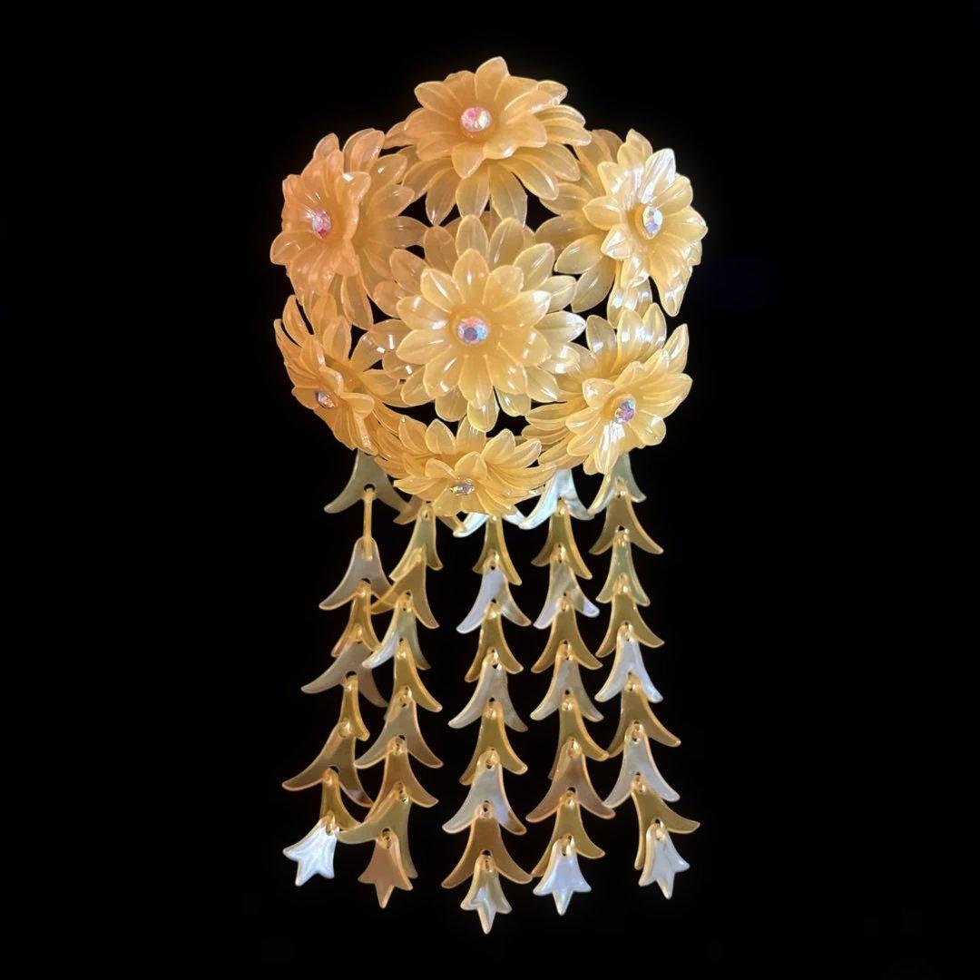 専用です。日本髪 髪飾り 七五三（７歳）～成人式 (白)