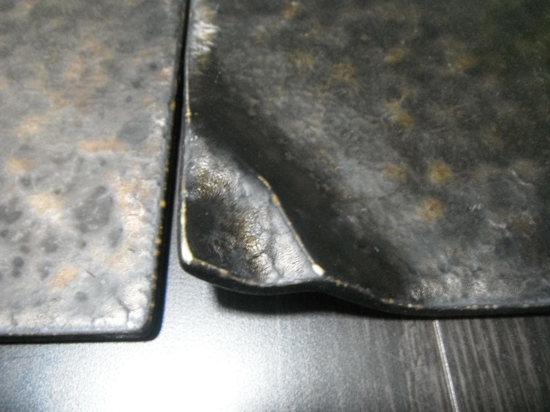 【中古】溶岩流し　折紙8.0皿　８枚まとめて　和食器　和陶器