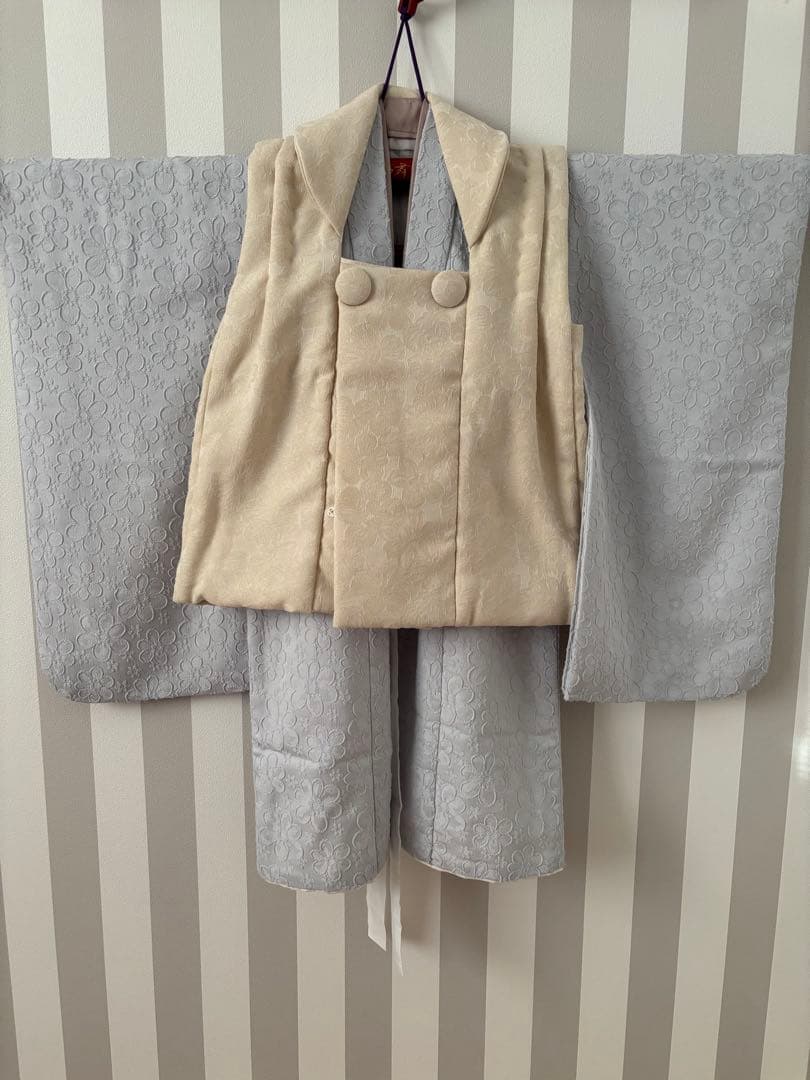 【限定値下げ！】utatane 七五三３歳用被布コートセット 女の子 ひよこ商店