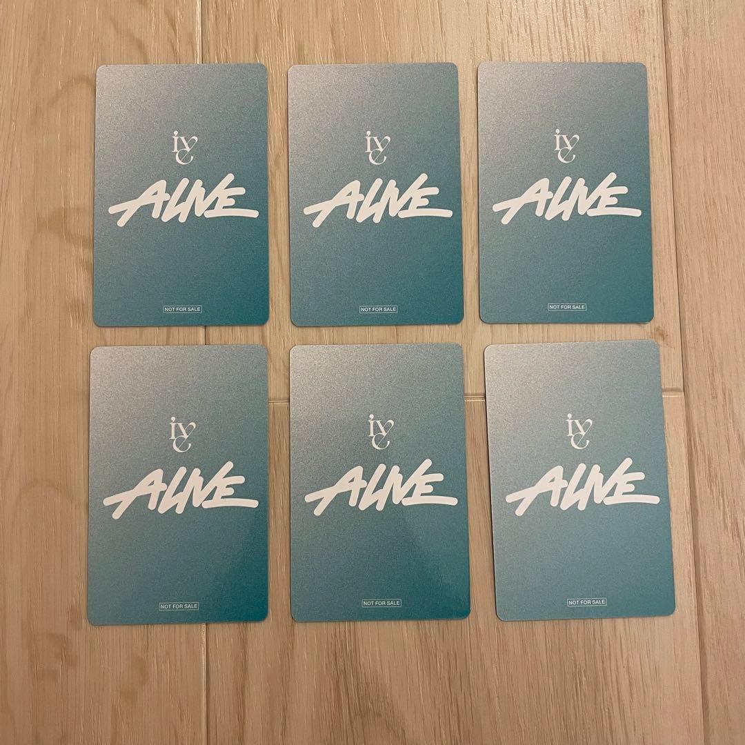 IVE ALIVE HMV 限定 購入 特典 トレカ 6種 コンプ セット - メルカリ