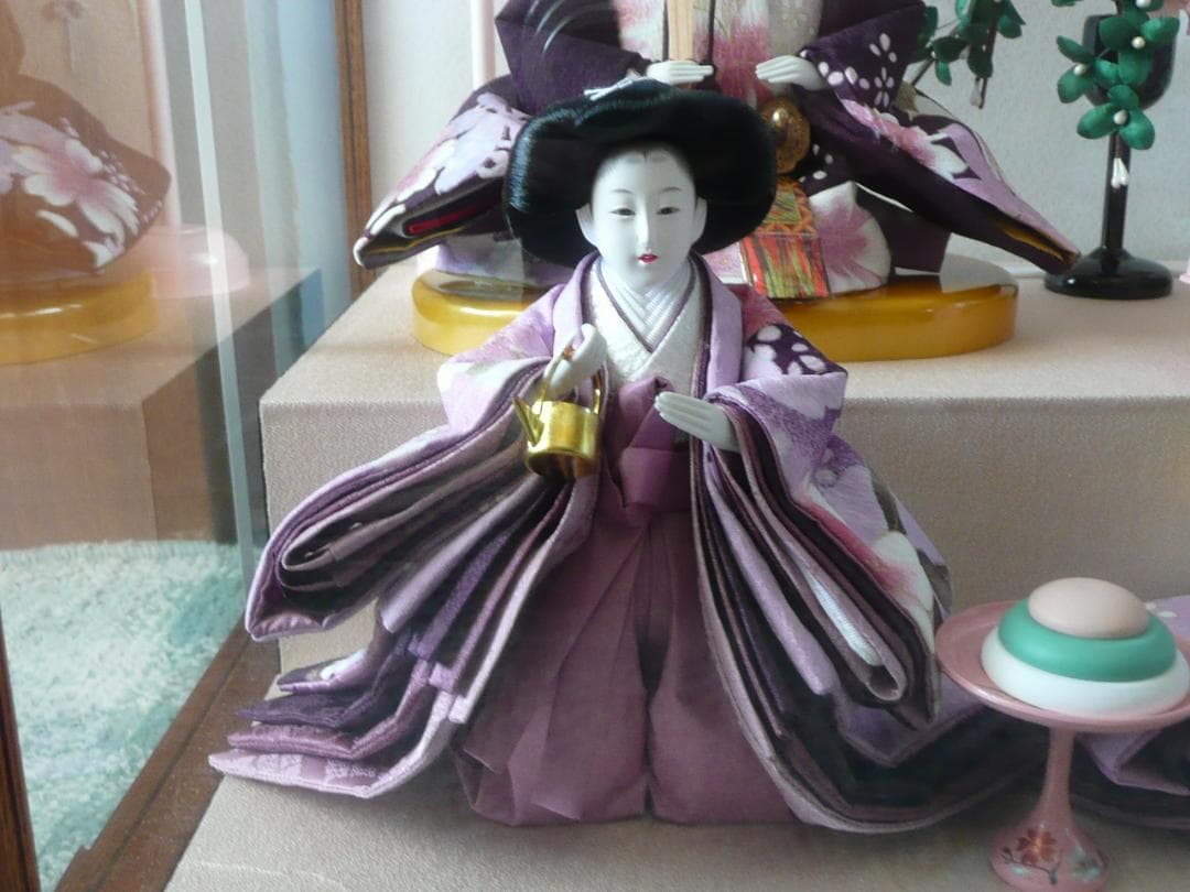 人形師　明春☆三五-５人　友禅　東帯本仕立