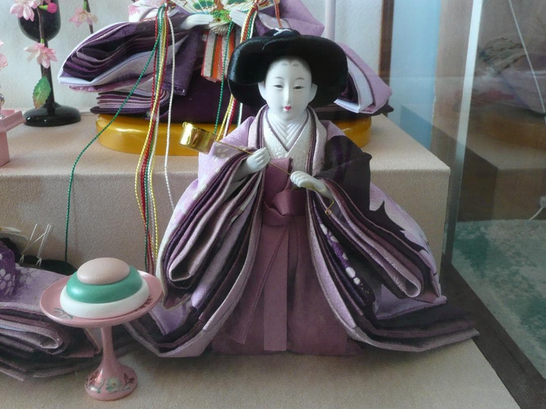 人形師　明春☆三五-５人　友禅　東帯本仕立