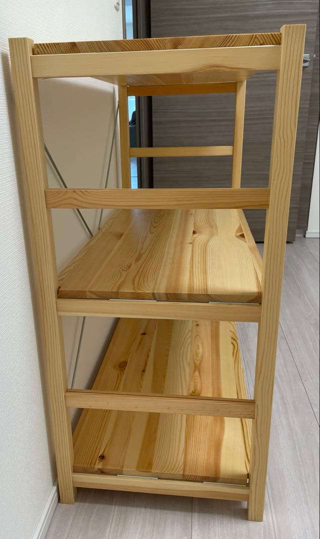 パイン材ユニットシェルフ・８６ｃｍ幅・小