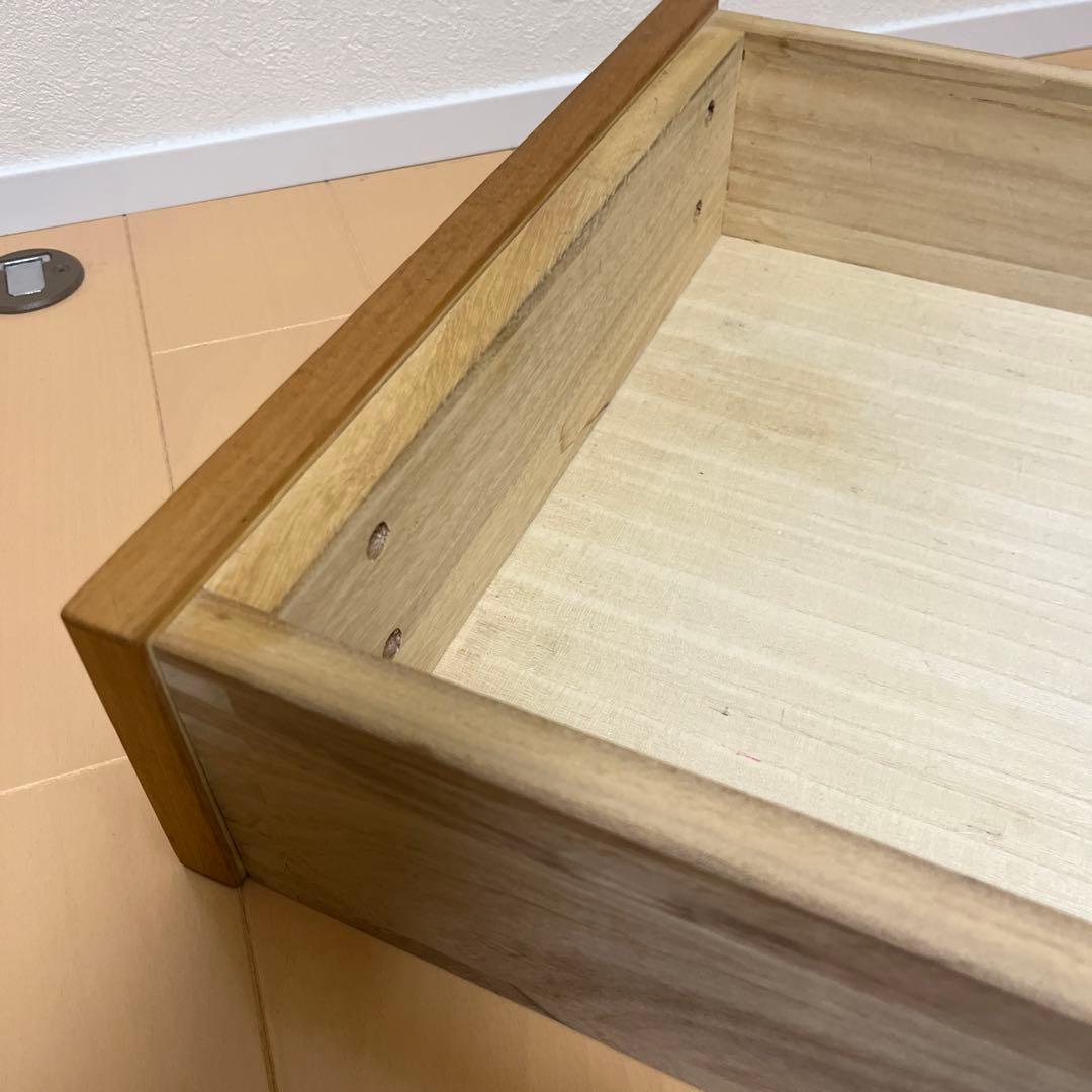 デスクキャビネット　タモ材　ACTUS IDEE 無印良品　北欧家具好きな方